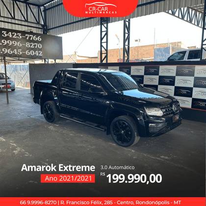 VOLKSWAGEN AMAROK 3.0 V6 TDI DIESEL HIGHLINE EXTREME CD 4MOTION AUTOMÁTICO VOLKSWAGEN AMAROK 3.0 V6 TDI DIESEL HIGHLINE EXTREME CD 4MOTION AUTOMÁTICO